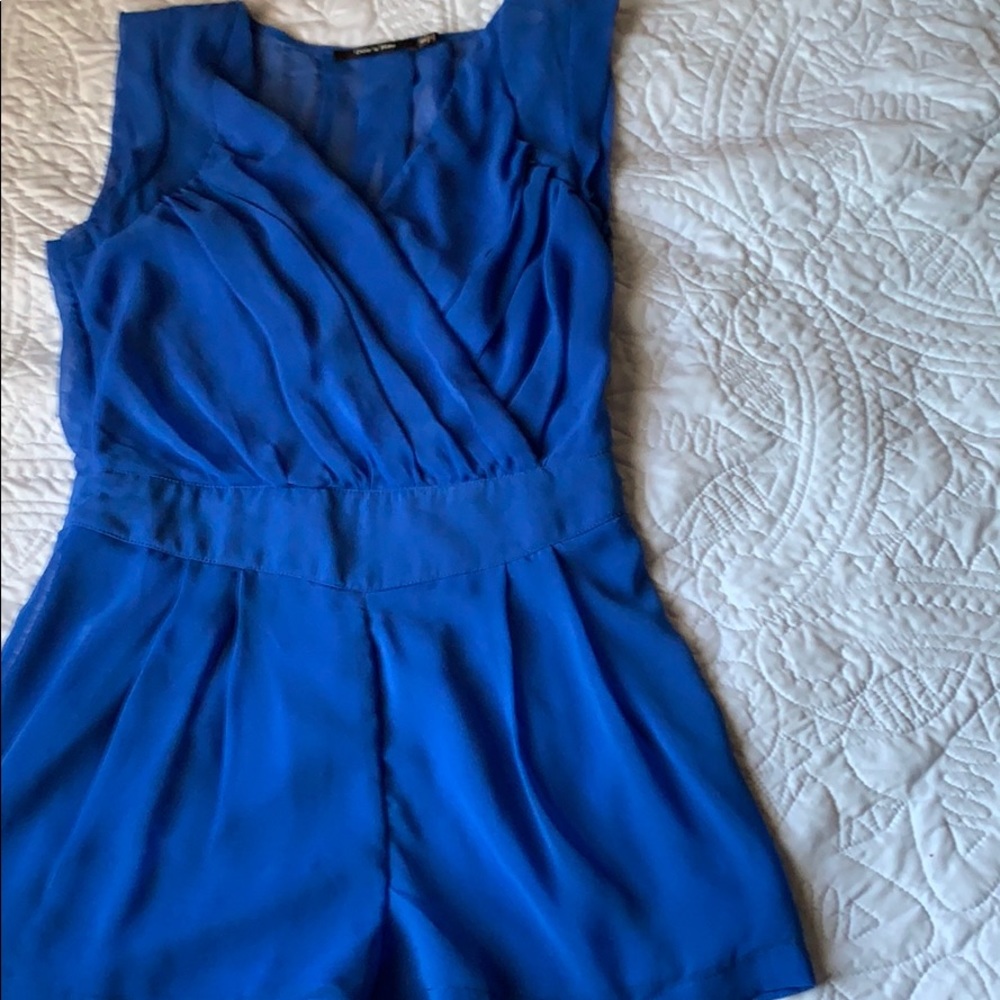 Blue romper